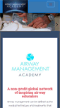 Mobile Screenshot of airwaymanagementacademy.com
